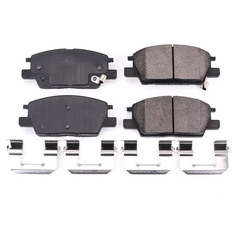 17-1913 – POWERSTOP Brake Pad, FMSI Number D1913 Ceramic Brake Pads Set Of 4 With Premium Stainless Steel Hardware
